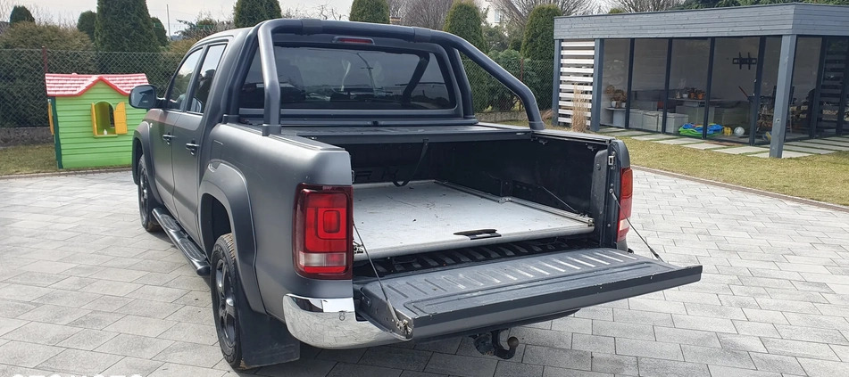 Volkswagen Amarok cena 75900 przebieg: 162000, rok produkcji 2017 z Józefów małe 56